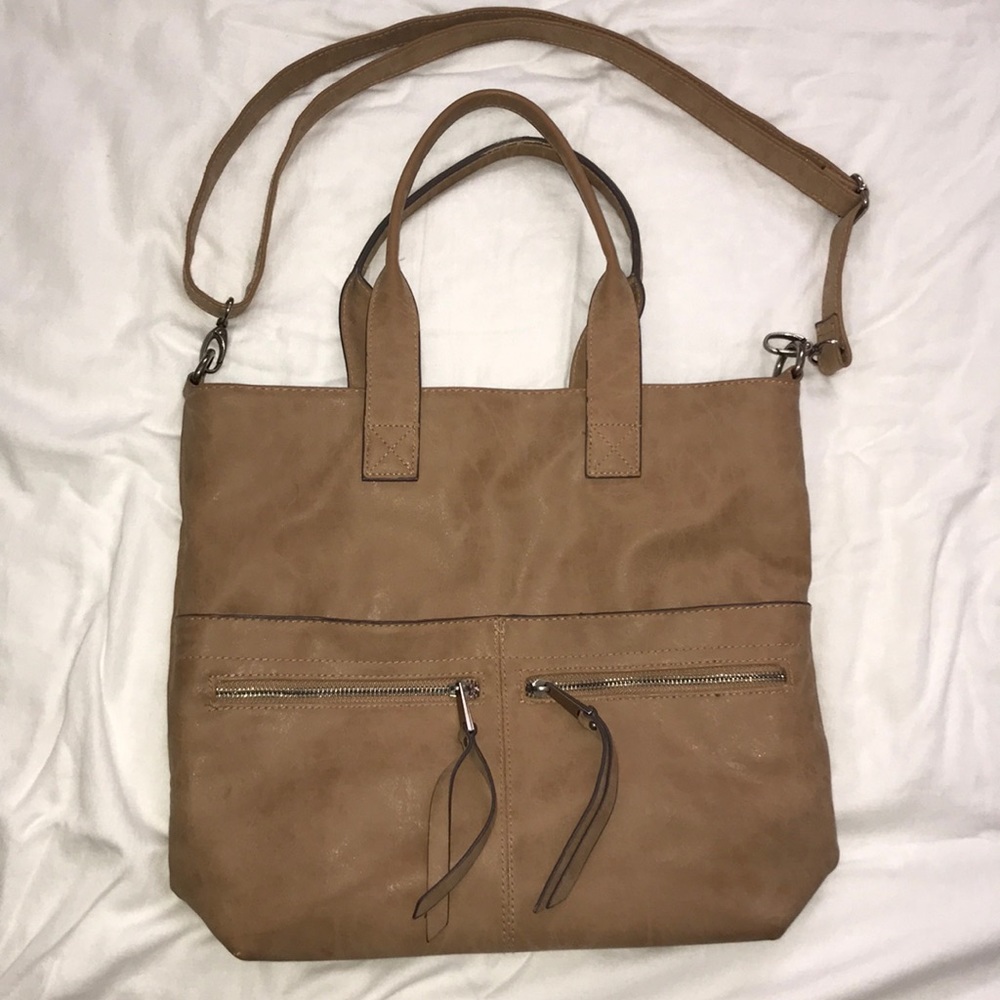 Tan Bag (with removable shoulder strap)